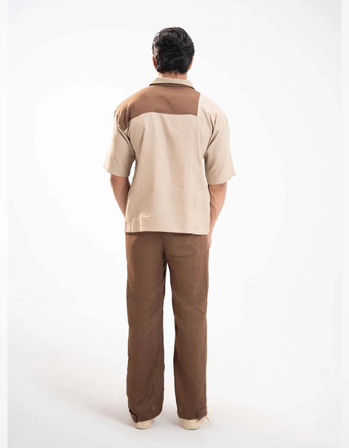 DROP SHOULDER CHEST POCKET TEE